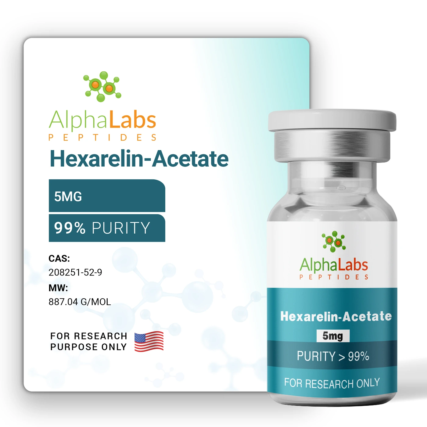Hexarelin Acetate 5mg