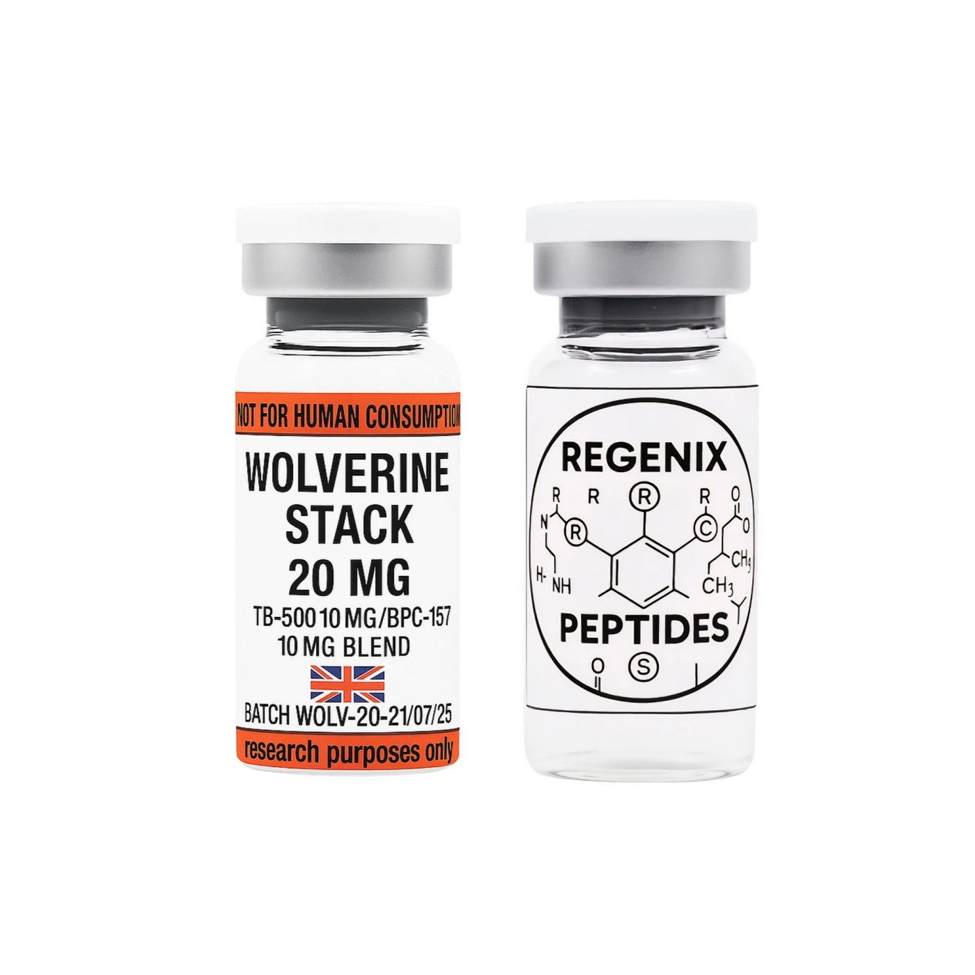 Wolverine Blend 20mg (BPC-157 10mg + TB-500 10mg)